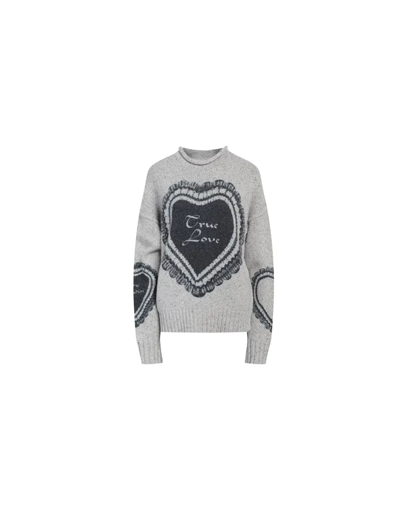 Acne Studios STRICKWAREN - Pulloverauf YOOX.COM Hellgrau