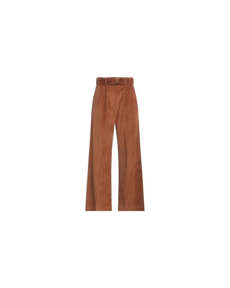 Ulla Johnson HOSEN & RÖCKE - Hosenauf YOOX.COM Braun