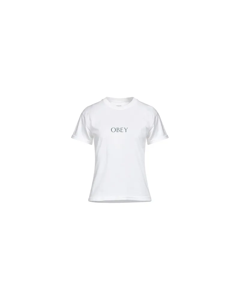 Obey TOPS - T-shirtsauf YOOX.COM Weiß