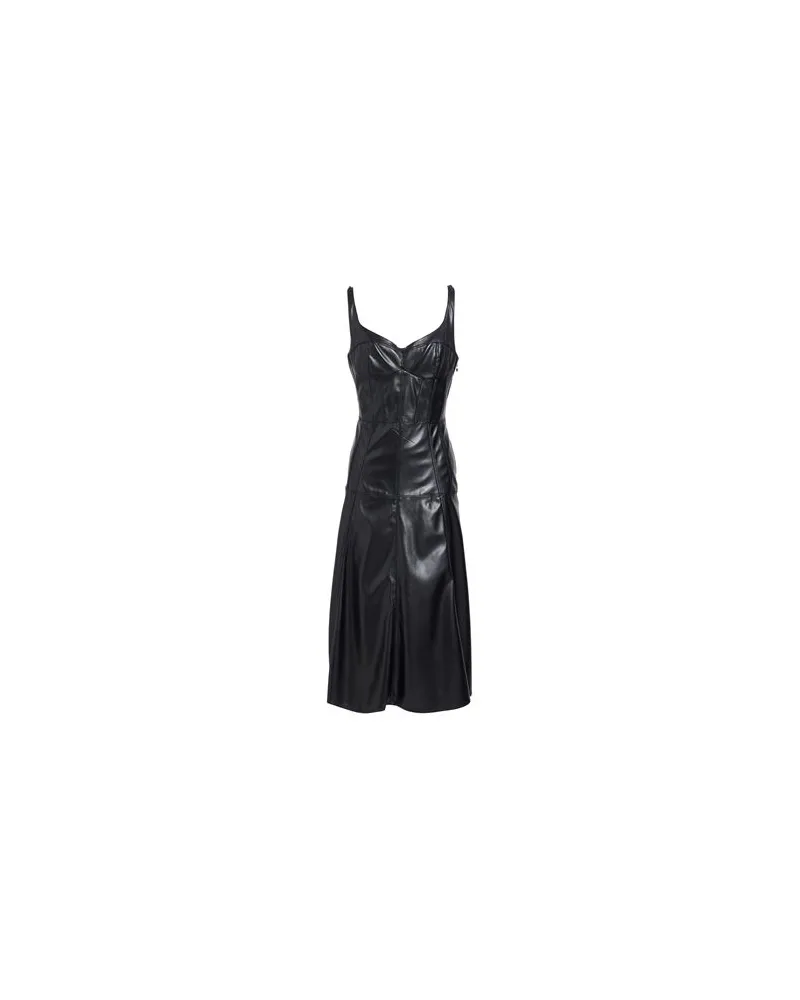 Elisabetta Franchi KLEIDER - Midi-Kleiderauf YOOX.COM Schwarz