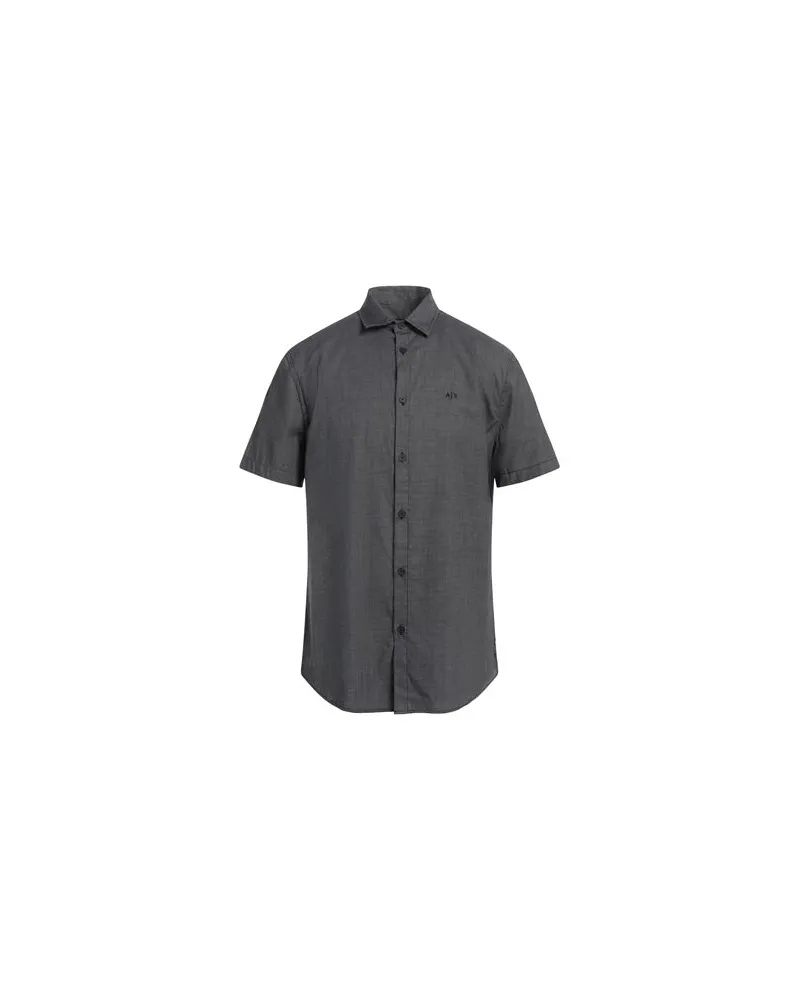 Armani Exchange TOPS - Hemdenauf YOOX.COM Schwarz