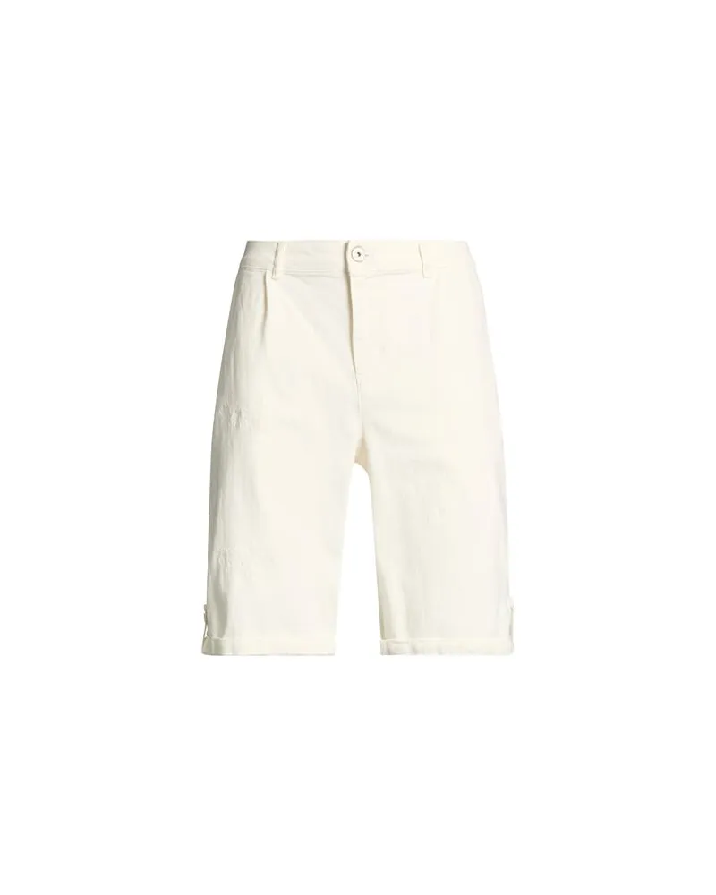BERNA HOSEN & RÖCKE - Jeansshortsauf YOOX.COM Elfenbein