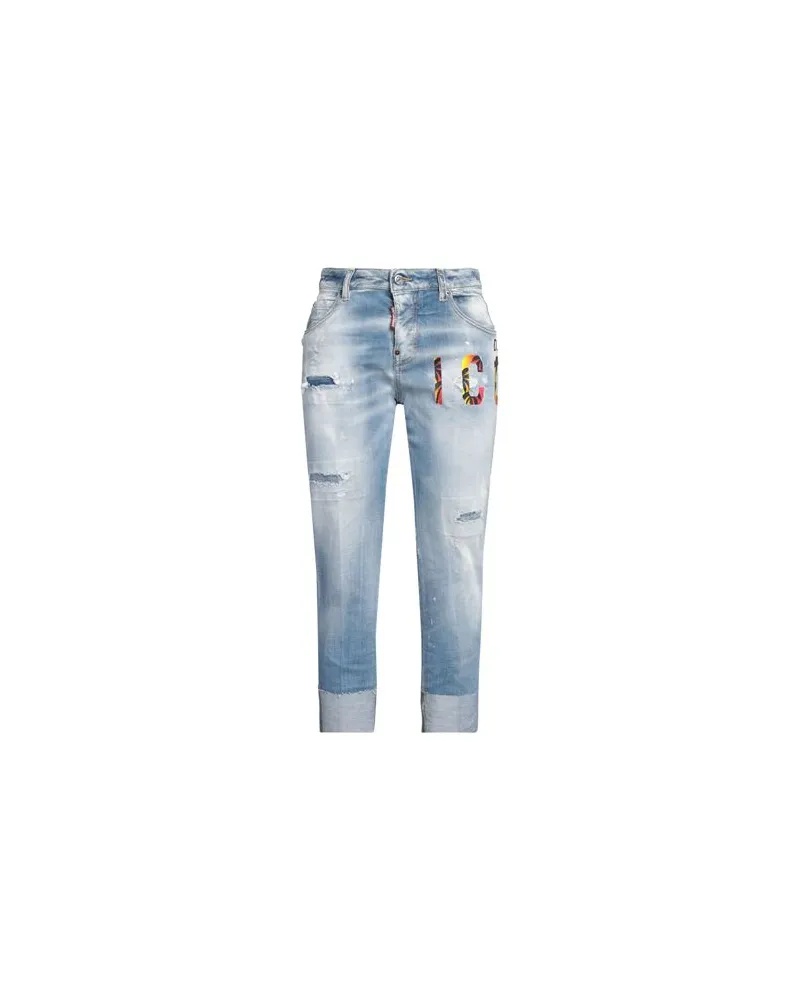 Dsquared2 ICON - HOSEN & RÖCKE - Jeanshosenauf YOOX.COM Blau