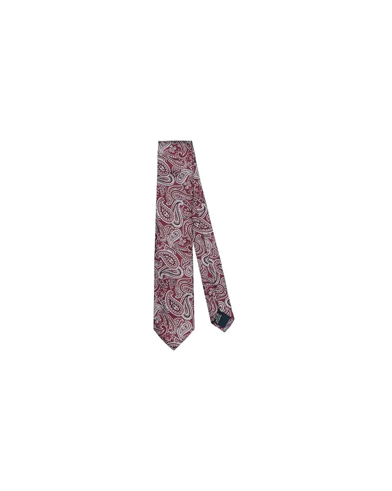 Boglioli ACCESSOIRES - Krawatten & Fliegenauf YOOX.COM Ziegelrot