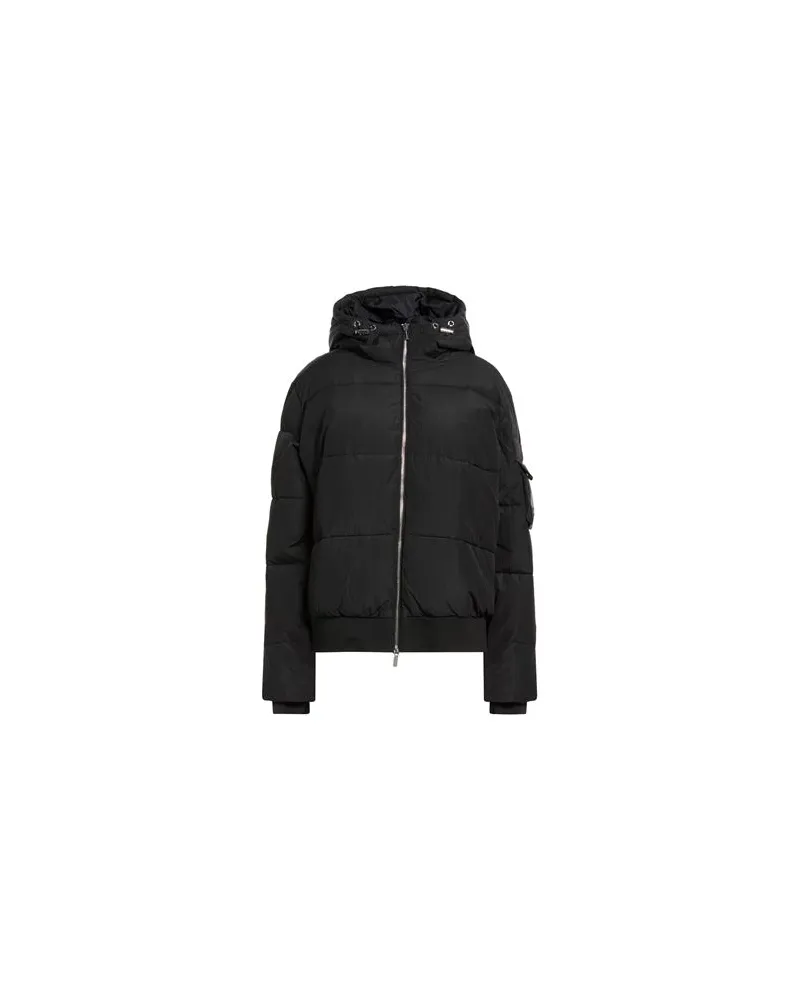 Armani Exchange JACKEN & MÄNTEL - Pufferjacken & Daunenjackenauf YOOX.COM Schwarz