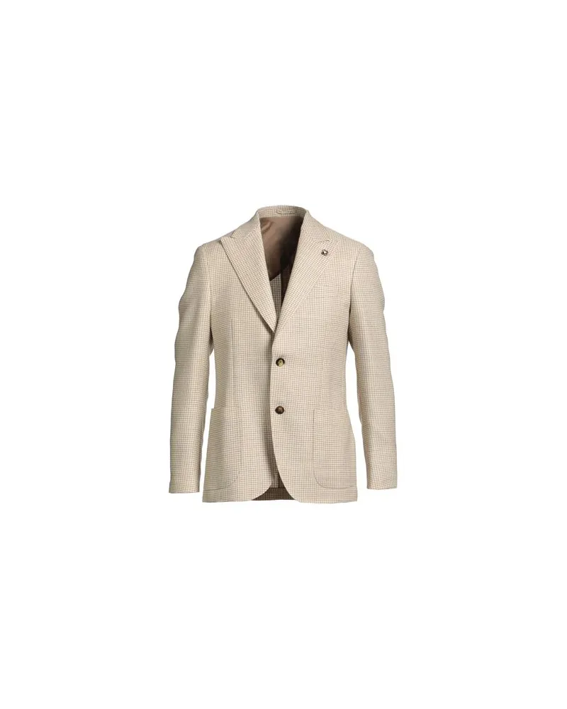 LARDINI ANZÜGE und CO-ORDS - Blazersauf YOOX.COM Cremeweiß