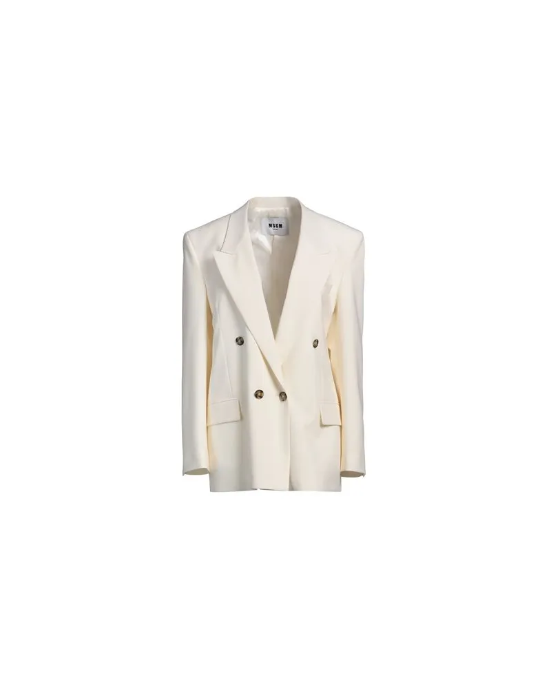 MSGM ANZÜGE und CO-ORDS - Blazersauf YOOX.COM Elfenbein