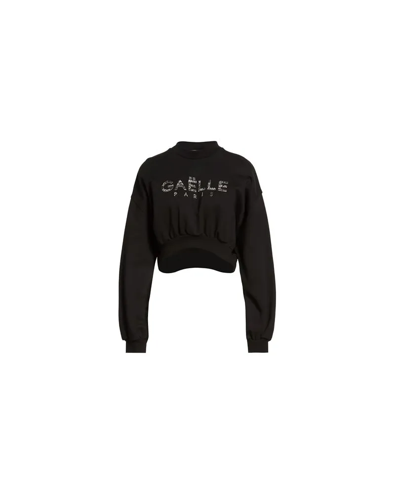 Gaëlle Bonheur TOPS - Sweatshirtsauf YOOX.COM Schwarz