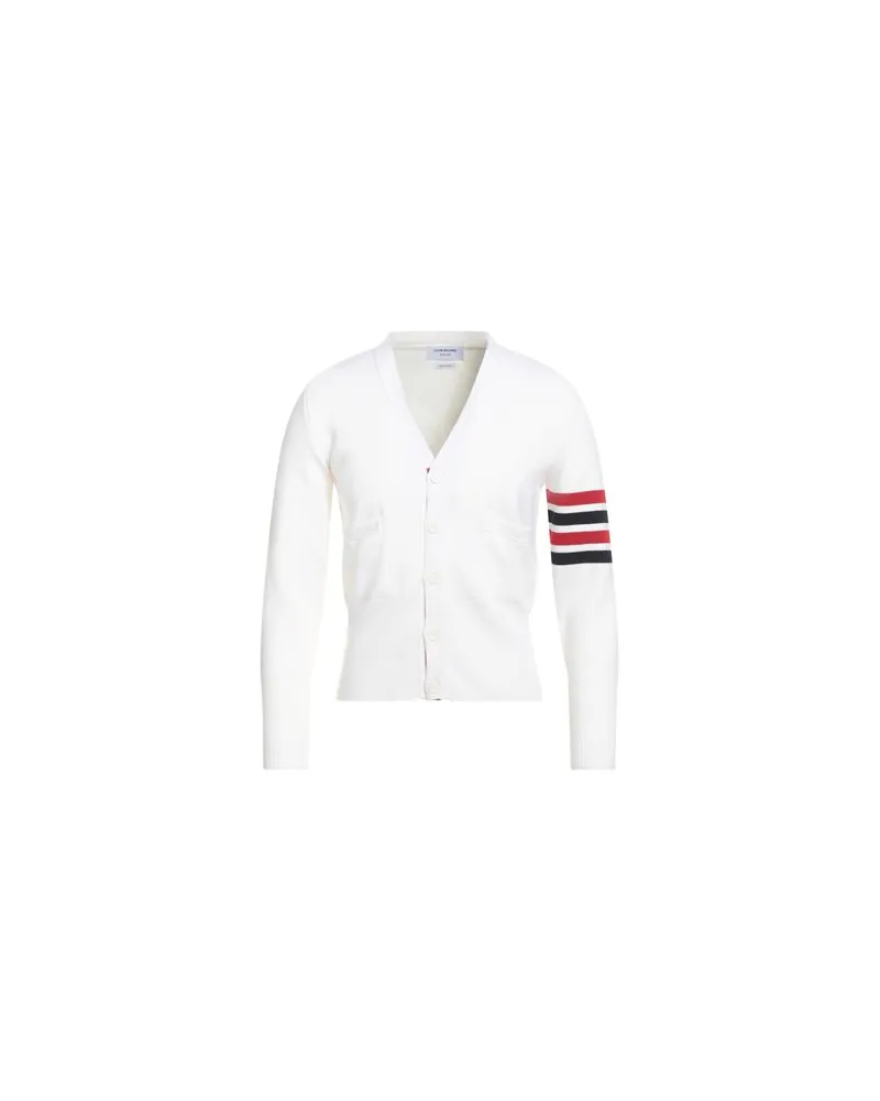 Thom Browne STRICKWAREN - Strickjackenauf YOOX.COM Weiß