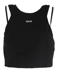 OFF-WHITE Top Schwarz