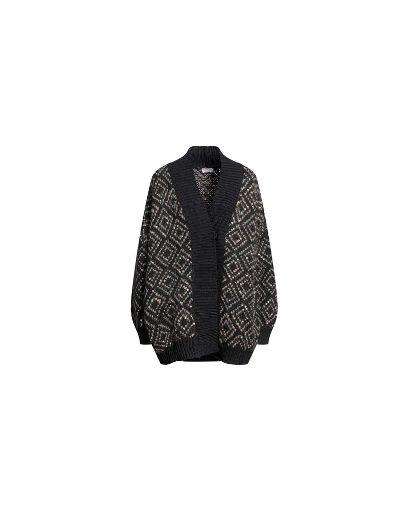 Brunello Cucinelli STRICKWAREN - Strickjackenauf YOOX.COM Blei