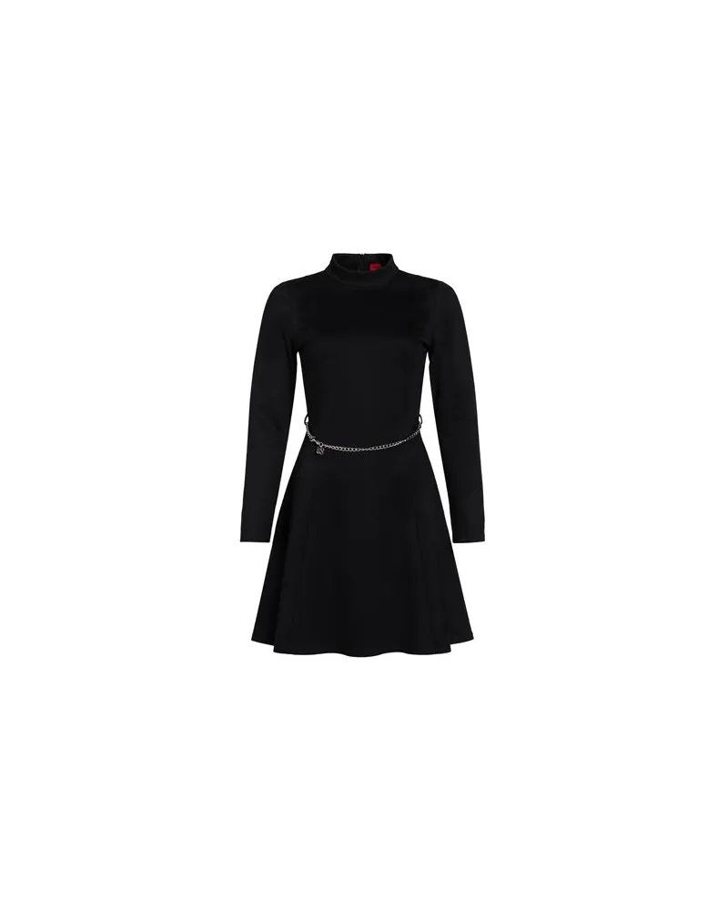 HUGO BOSS KLEIDER - Mini-Kleiderauf YOOX.COM Schwarz