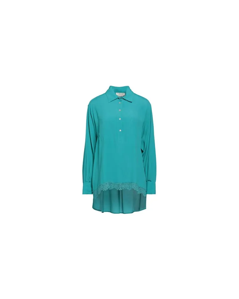Anna Molinari TOPS - Topsauf YOOX.COM Tūrkis
