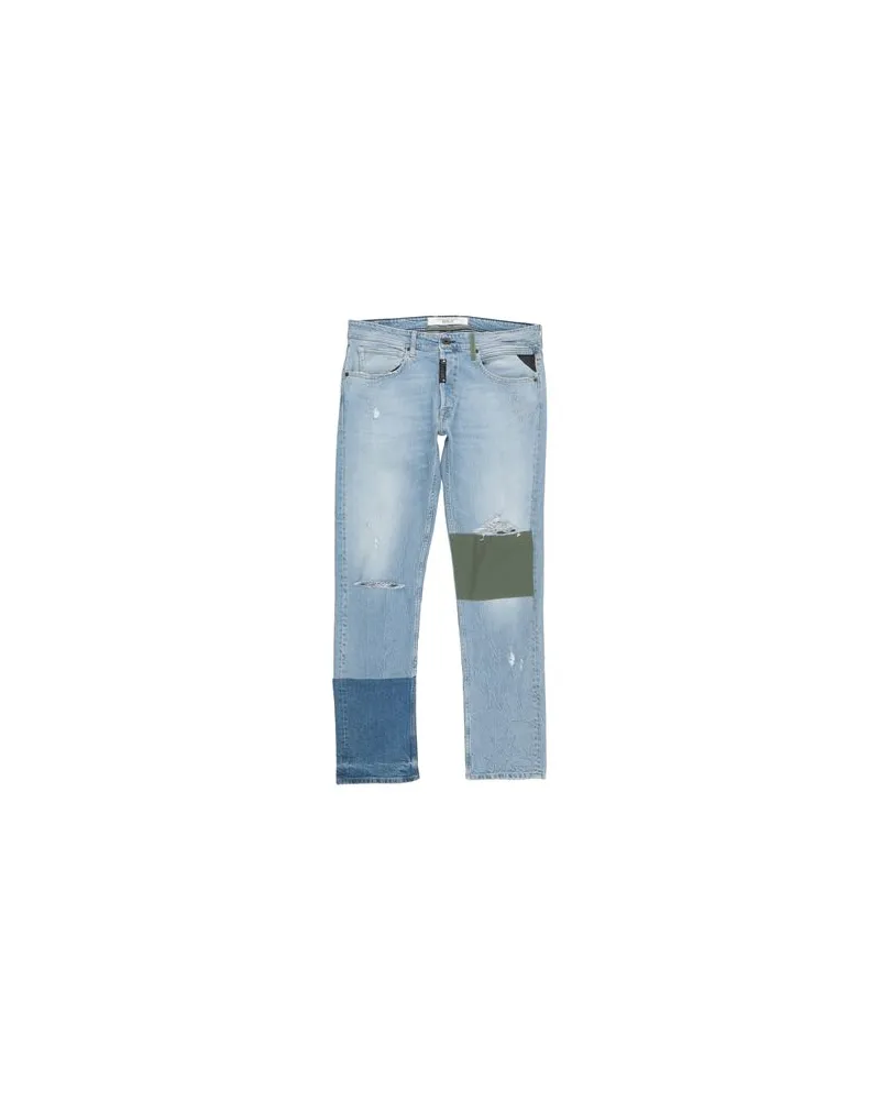 Replay HOSEN & RÖCKE - Jeanshosenauf YOOX.COM Blau
