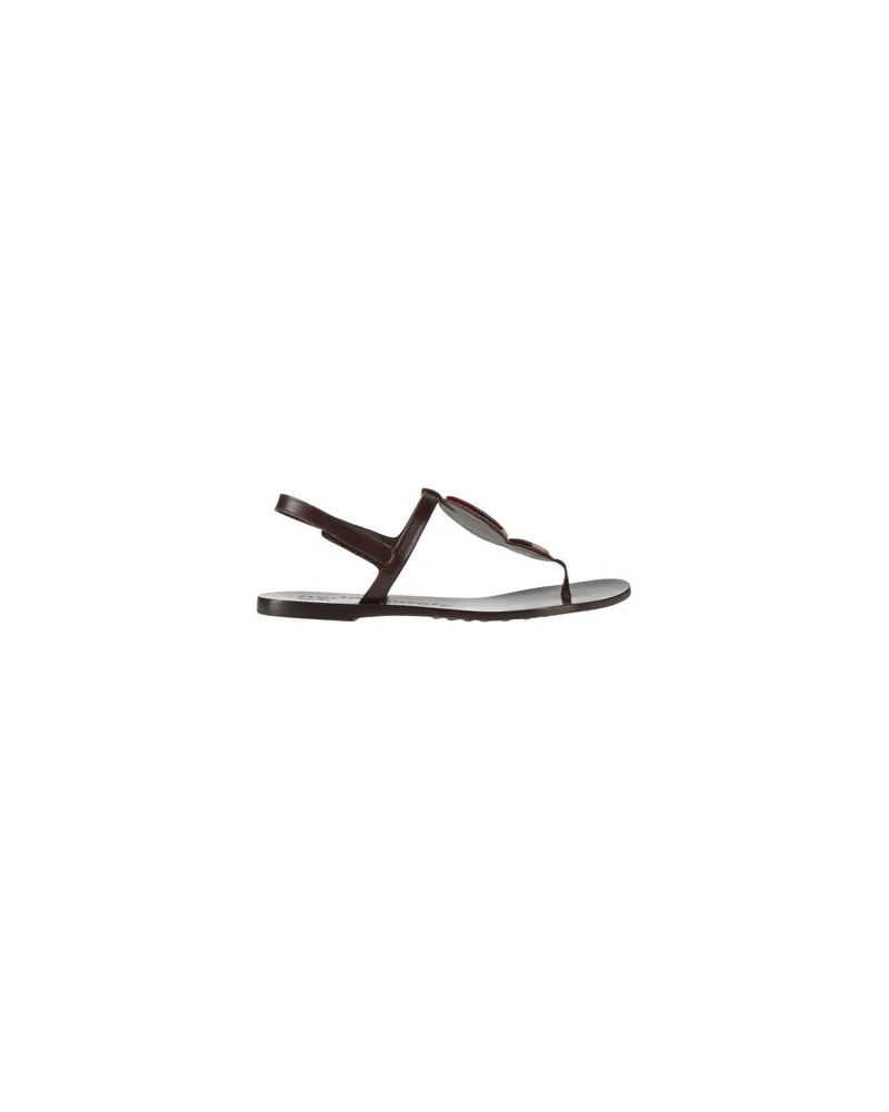 Pedro Garcia SCHUHE - Zehentrennerauf YOOX.COM Schokobraun