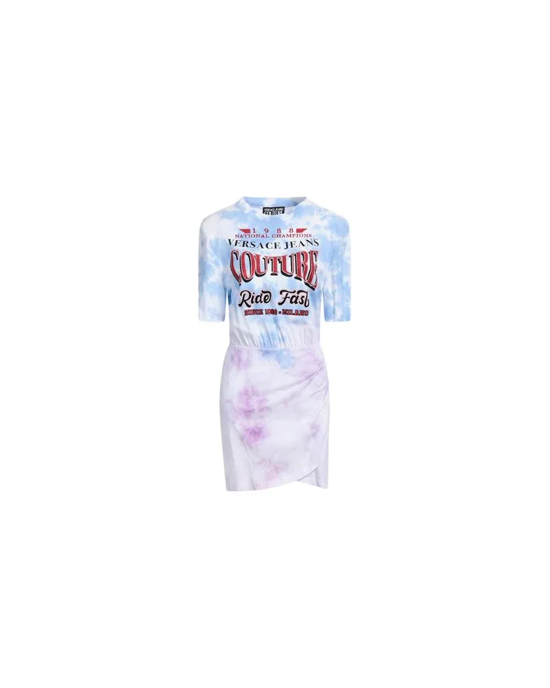 Versace Jeans KLEIDER - Mini-Kleiderauf YOOX.COM Hellblau