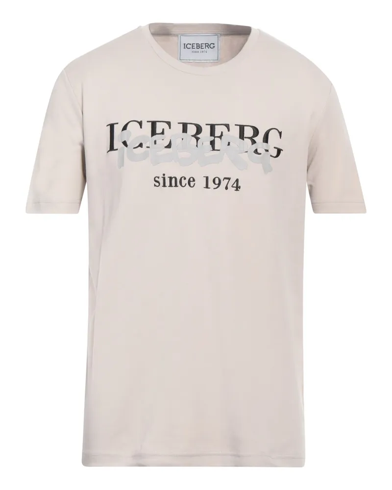Iceberg T-shirts Beige