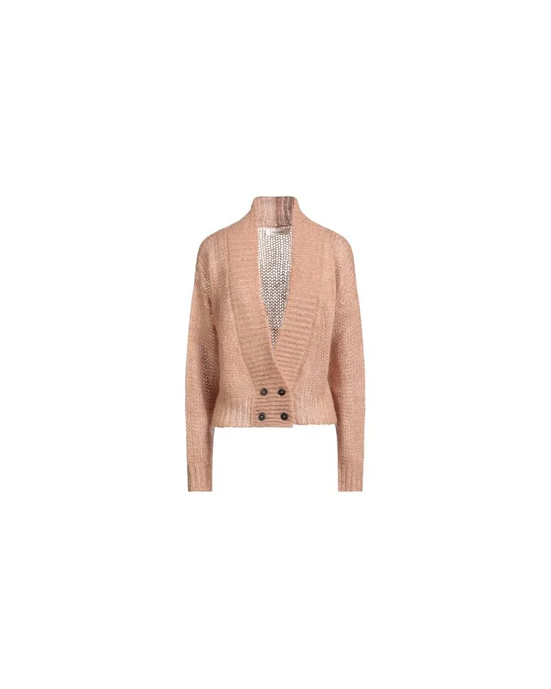 Pomandère STRICKWAREN - Strickjackenauf YOOX.COM Sand