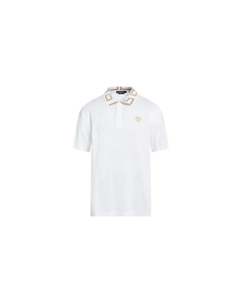 Versace TOPS - Poloshirtsauf YOOX.COM Weiß