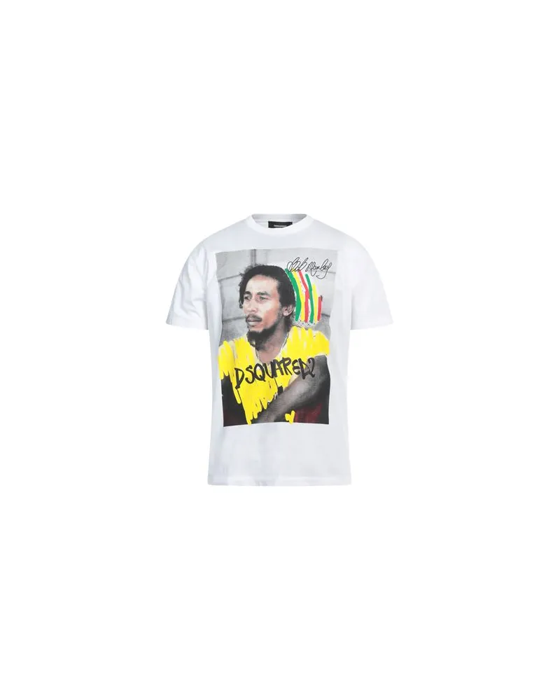 Dsquared2 TOPS - T-shirtsauf YOOX.COM Weiß