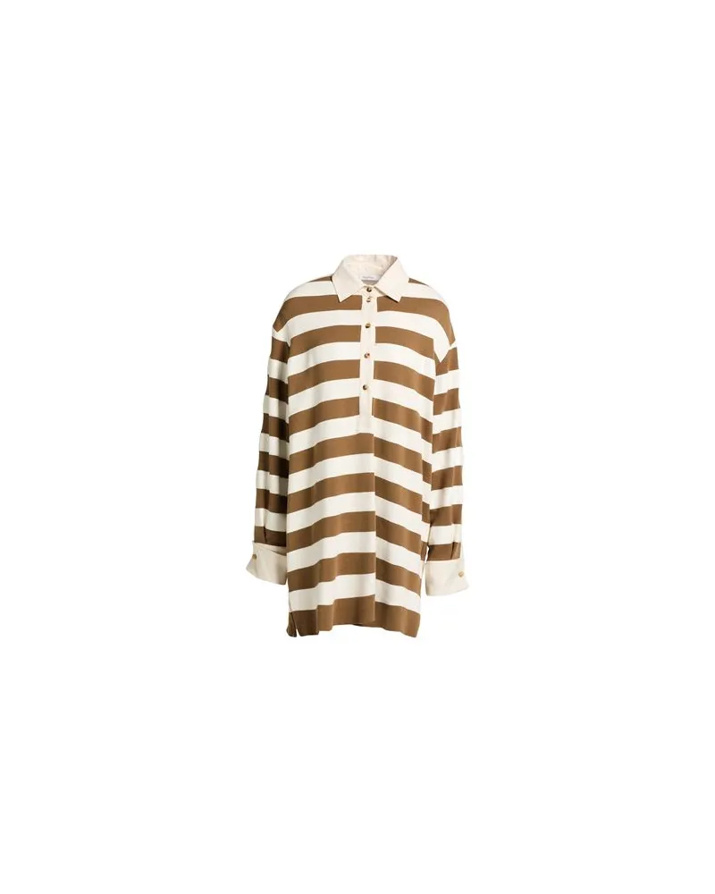 Max Mara KLEIDER - Mini-Kleiderauf YOOX.COM Cremeweiß