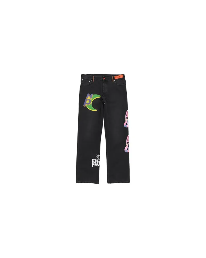 Heron Preston HOSEN & RÖCKE - Jeanshosenauf YOOX.COM Schwarz