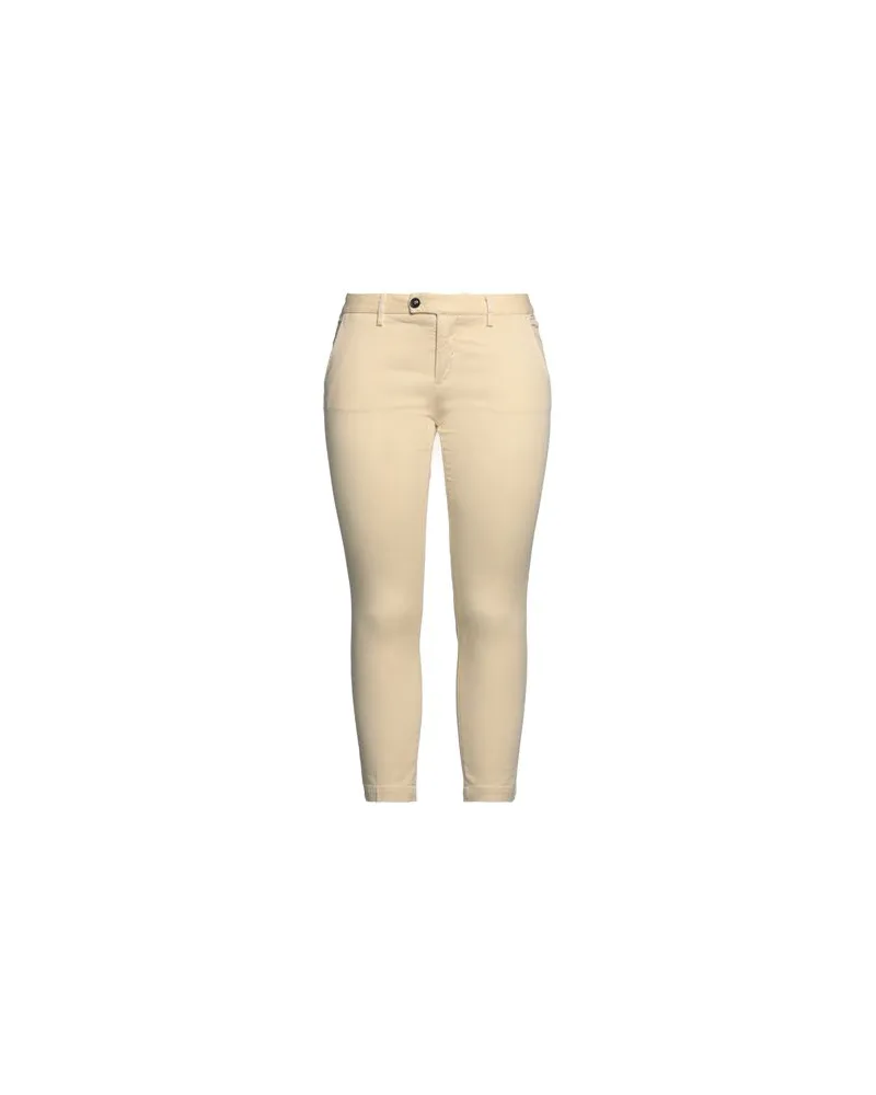 Roy Roger's HOSEN & RÖCKE - Hosenauf YOOX.COM Pastellgelb