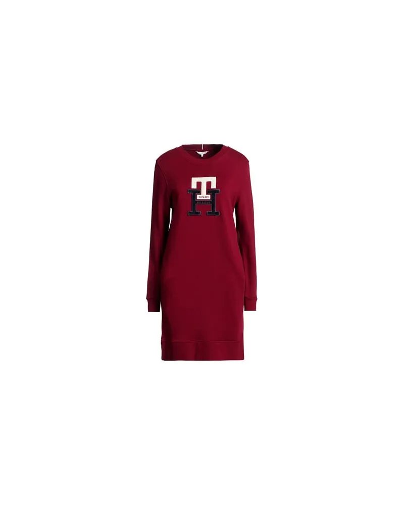 Tommy Hilfiger KLEIDER - Mini-Kleiderauf YOOX.COM Bordeaux