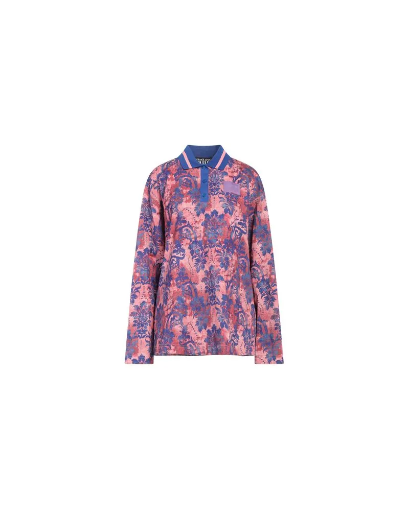 Versace Jeans TOPS - Poloshirtsauf YOOX.COM Antikrosa