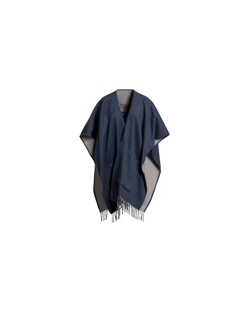 Ferragamo JACKEN & MÄNTEL - Capesauf YOOX.COM Blau