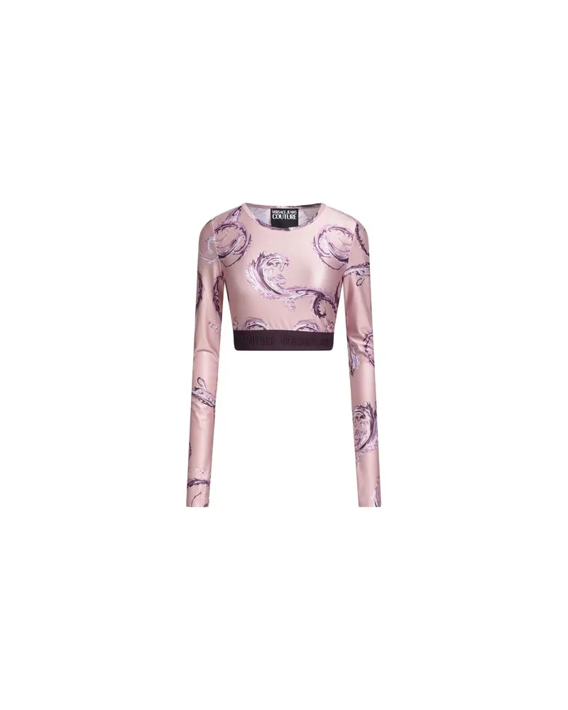 Versace Jeans TOPS - T-shirtsauf YOOX.COM Hellrosa