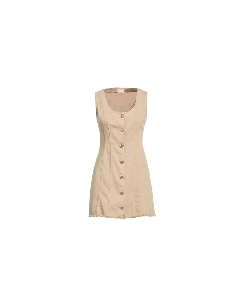 Liu Jo KLEIDER - Mini-Kleiderauf YOOX.COM Beige