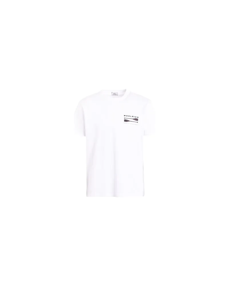 Woolrich LAKESIDE TEE   - TOPS - T-shirtsauf YOOX.COM Weiß