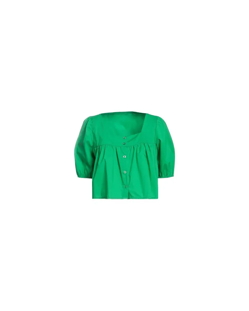 BERNA TOPS - Hemdenauf YOOX.COM Grün