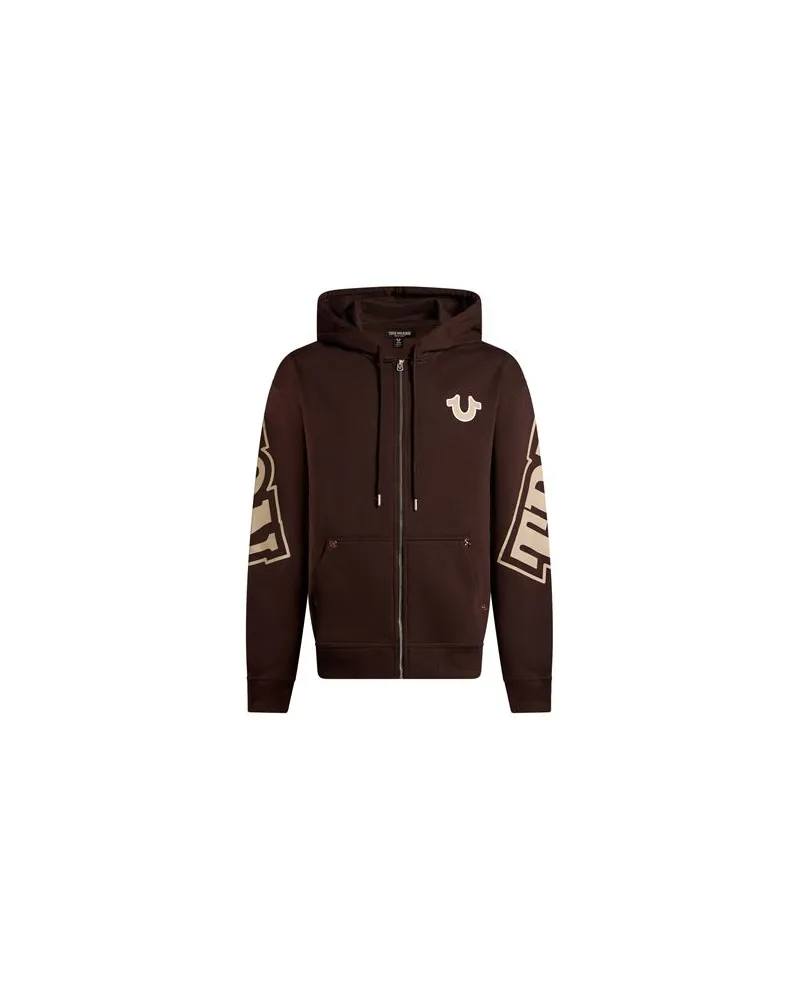True Religion TOPS - Sweatshirtsauf YOOX.COM Schokobraun