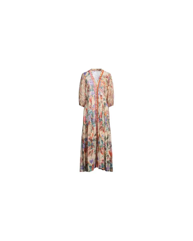 Anjuna KLEIDER - Maxi-Kleiderauf YOOX.COM Elfenbein