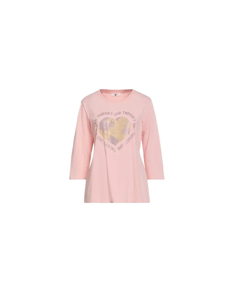 Twin-Set U&B - TOPS - T-shirtsauf YOOX.COM Hellrosa