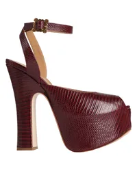 Vivienne Westwood Sandale Bordeaux