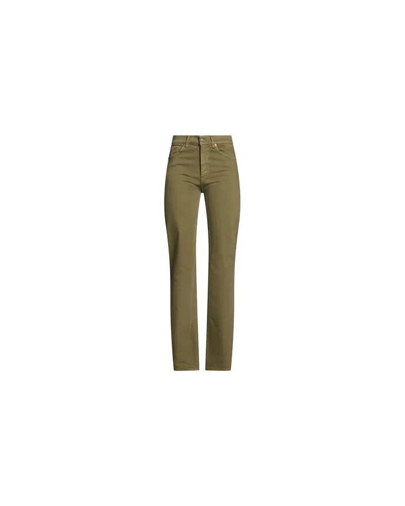 Dondup HOSEN & RÖCKE - Jeanshosenauf YOOX.COM Militärgrün