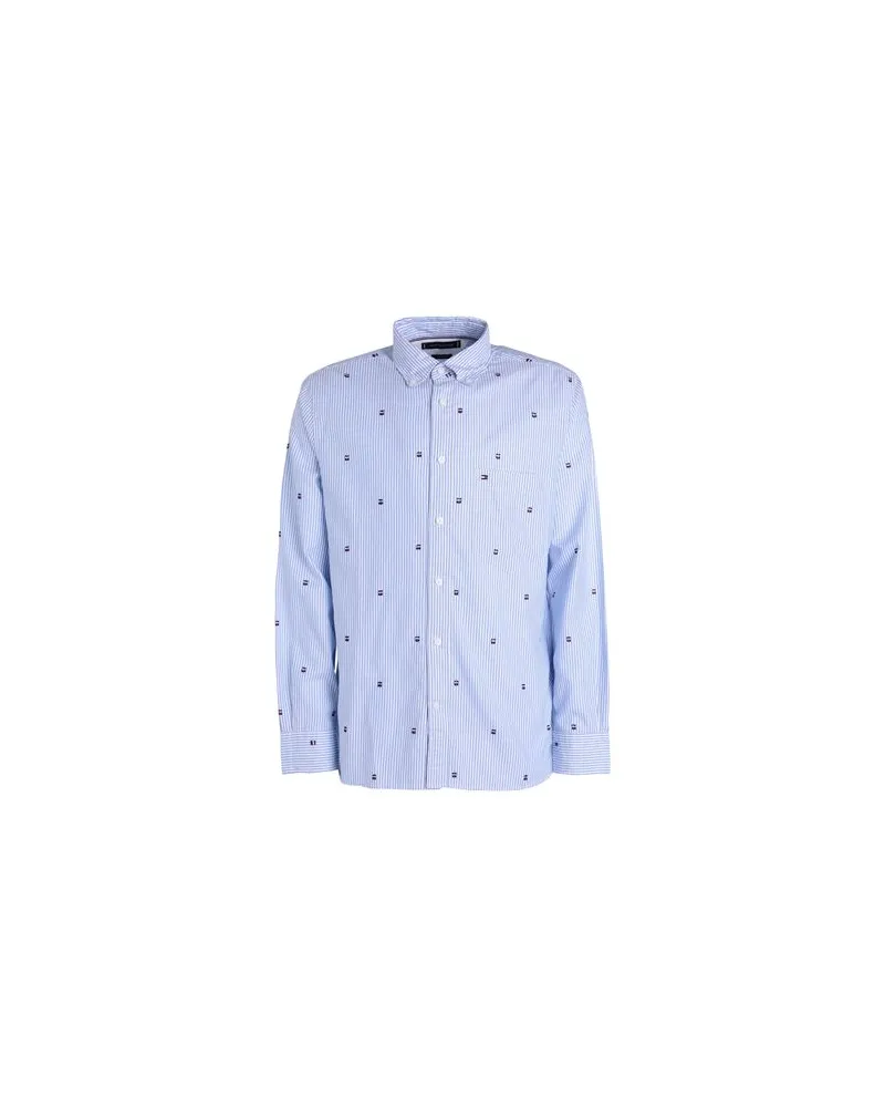 Tommy Hilfiger TOPS - Hemdenauf YOOX.COM Hellblau