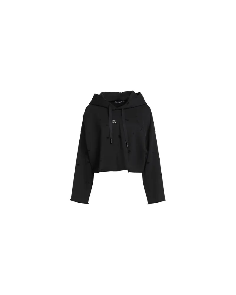 Dolce & Gabbana TOPS - Sweatshirtsauf YOOX.COM Schwarz