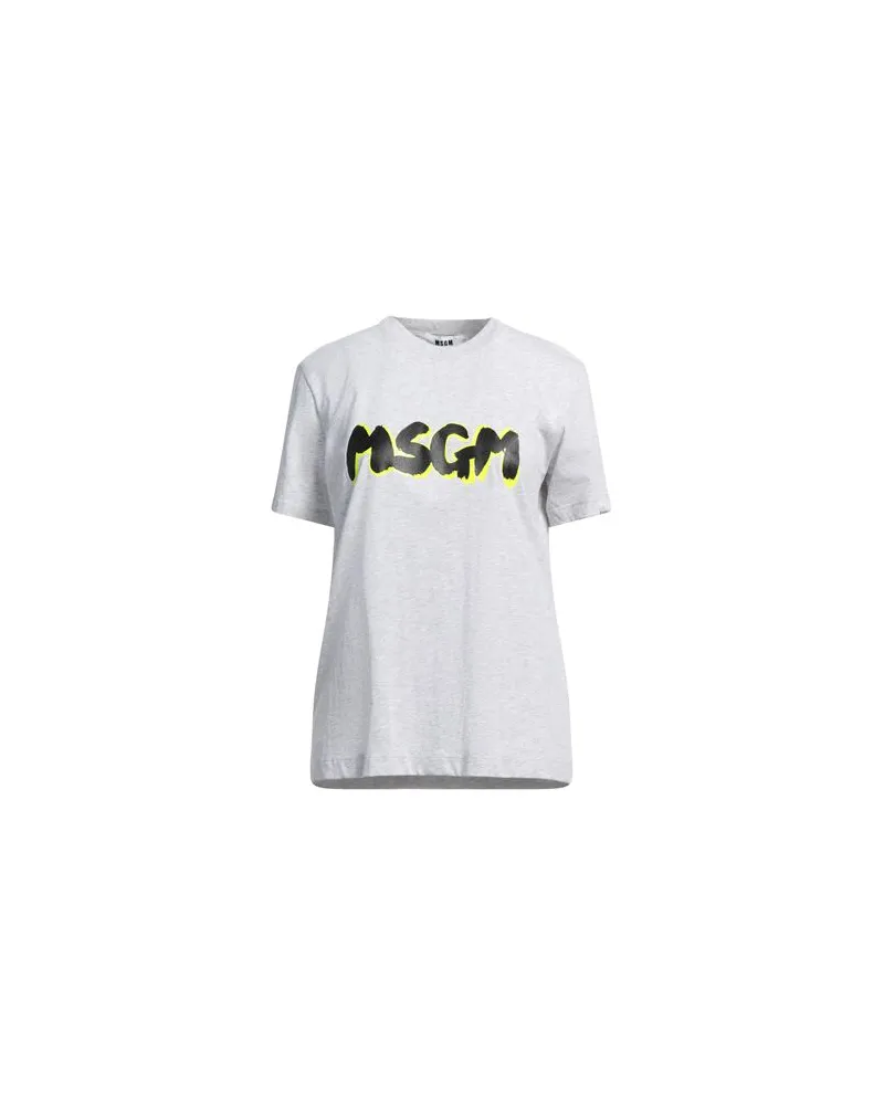 MSGM TOPS - T-shirtsauf YOOX.COM Hellgrau
