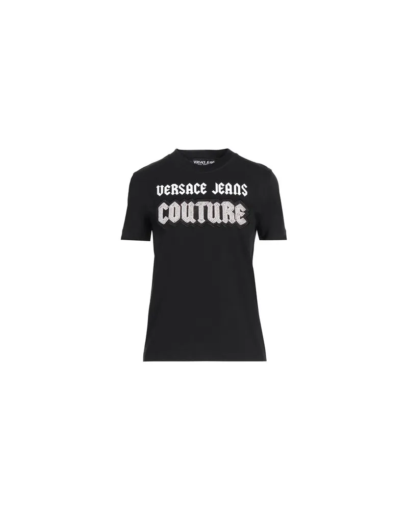 Versace Jeans TOPS - T-shirtsauf YOOX.COM Schwarz