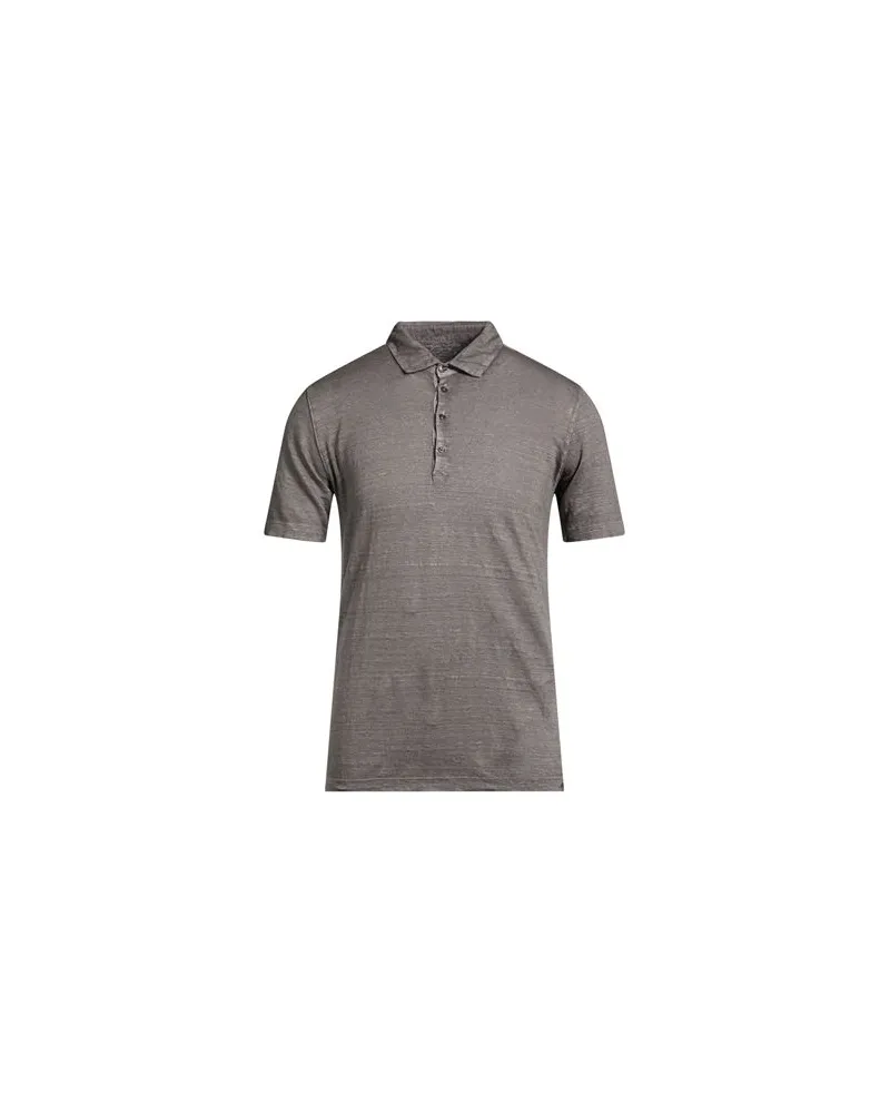 120% Lino TOPS - Poloshirtsauf YOOX.COM Grau