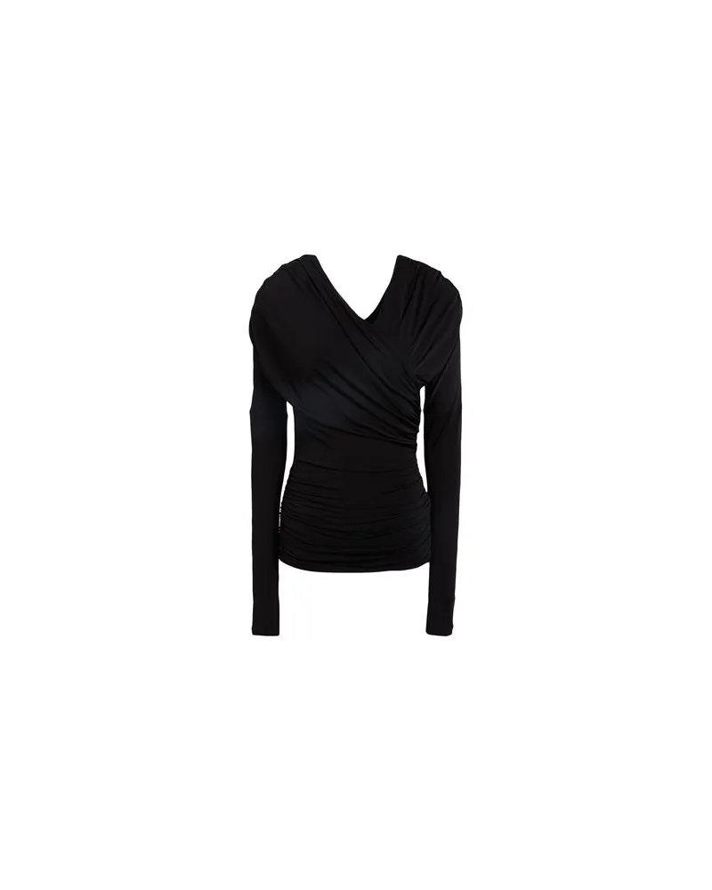 Ganni TOPS - Topsauf YOOX.COM Schwarz