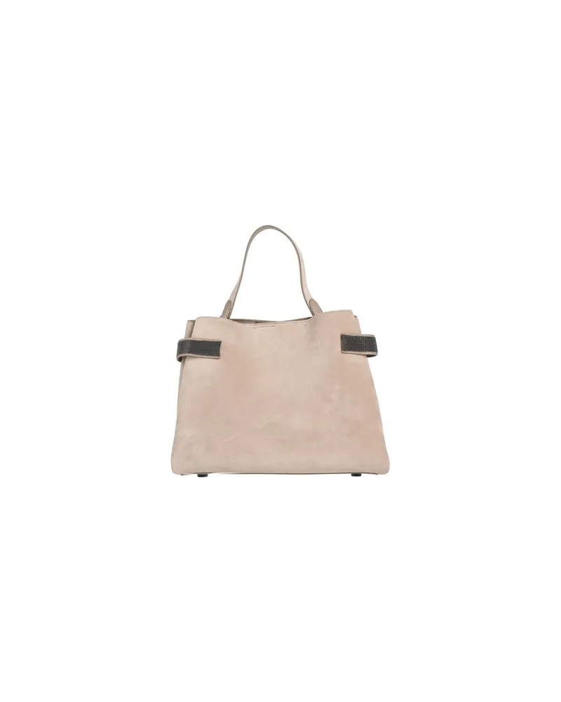 Brunello Cucinelli TASCHEN - Handtaschenauf YOOX.COM Hellgrau