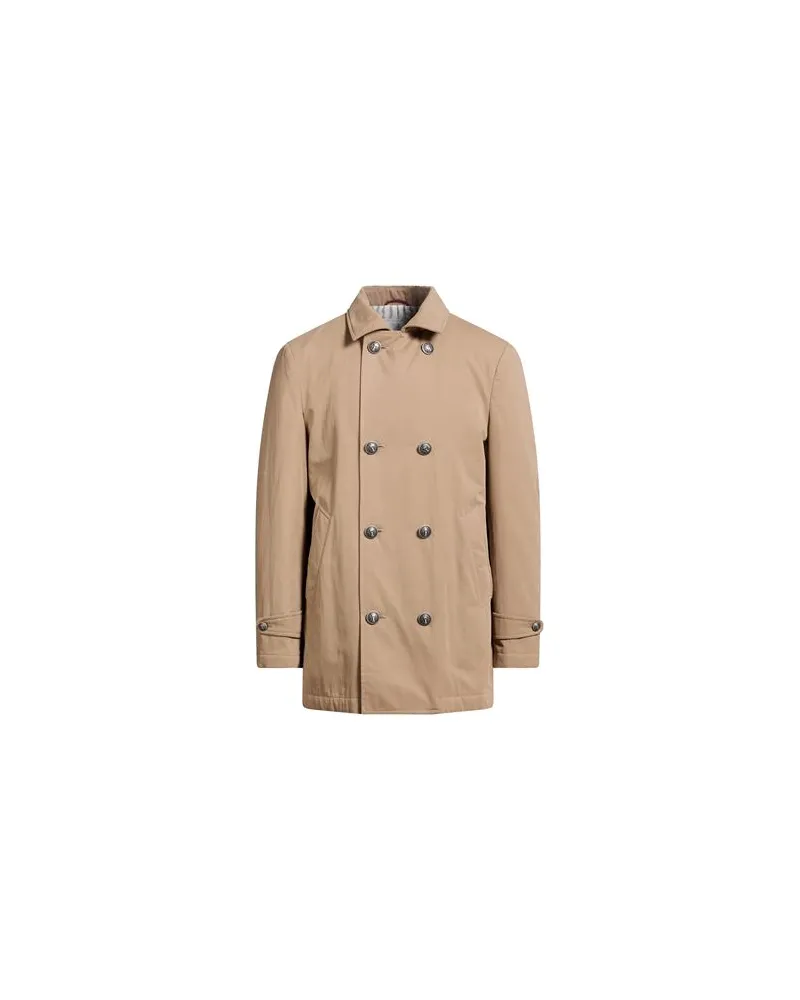 Brunello Cucinelli JACKEN & MÄNTEL - Mäntelauf YOOX.COM Sand