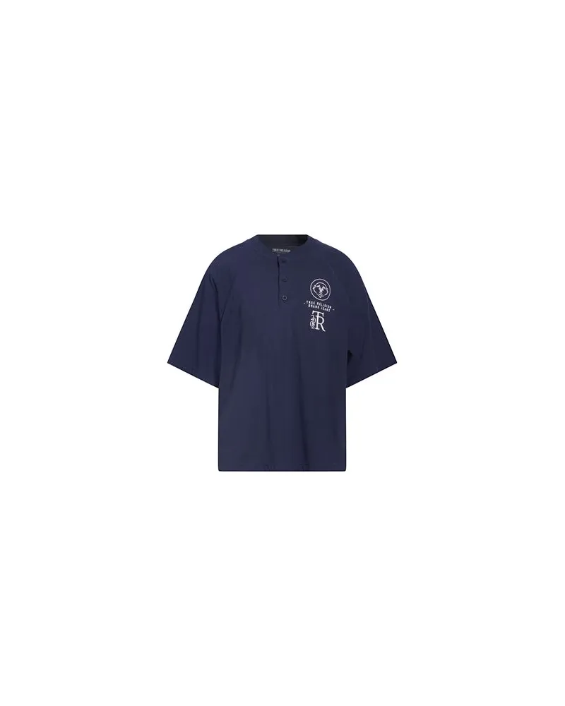 True Religion TOPS - T-shirtsauf YOOX.COM Marineblau