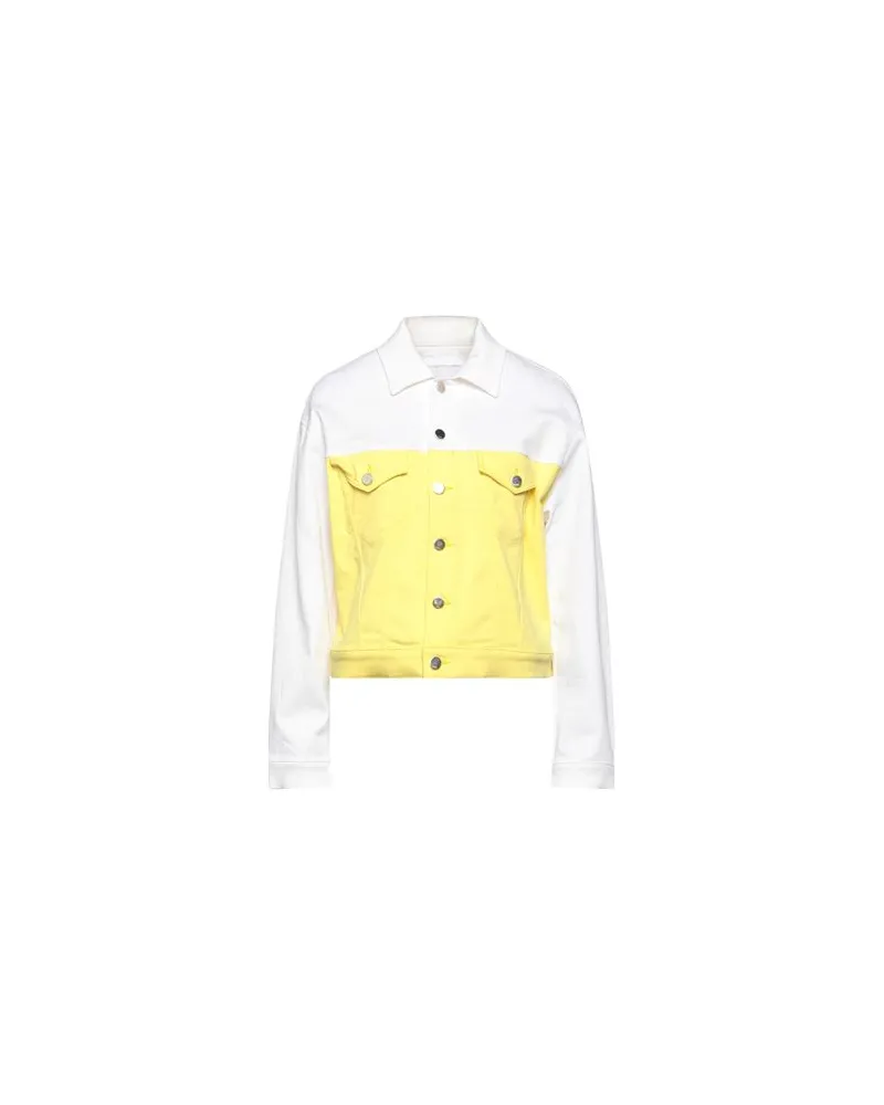 Karl Lagerfeld JACKEN & MÄNTEL - Jeansjacken/Mäntelauf YOOX.COM Elfenbein