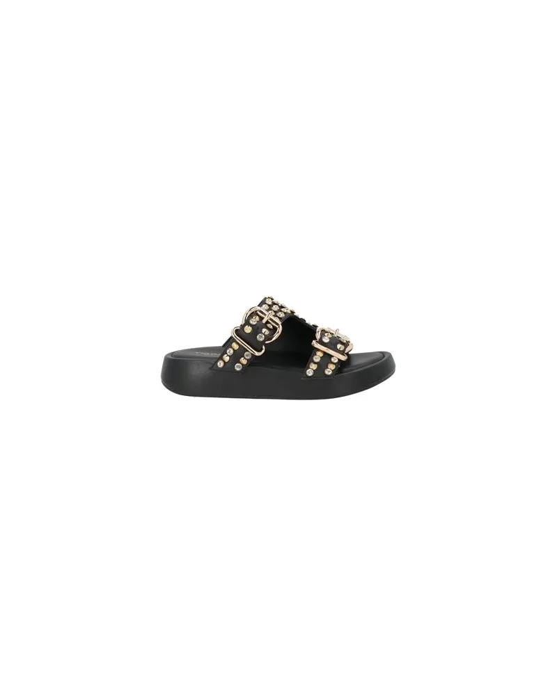 Tosca Blu SCHUHE - Sandalenauf YOOX.COM Schwarz